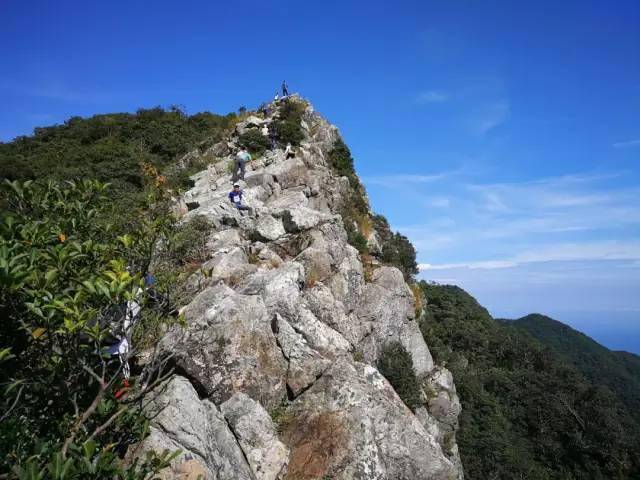 深圳第五高峰-驚險刺激排牙山刷牙-賞無敵海景戶外徒步穿越活動_登山