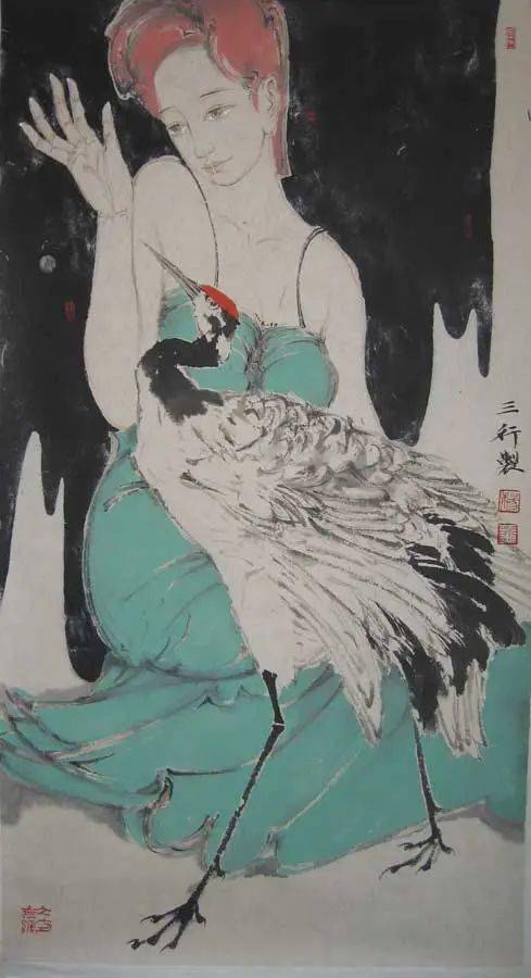 67杨斌博士写意性是工笔画在形似之外的更高特质