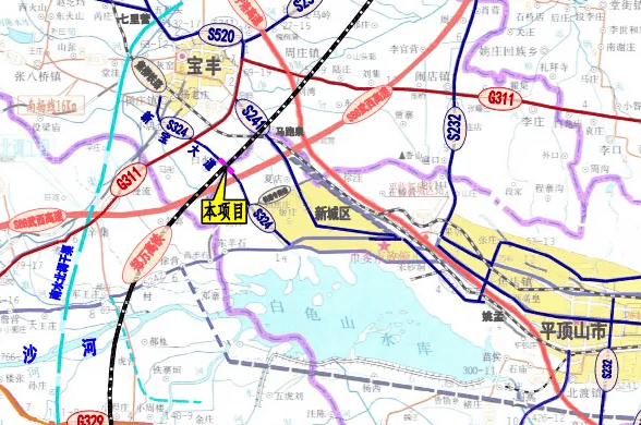新叶鲁高速路线图图片