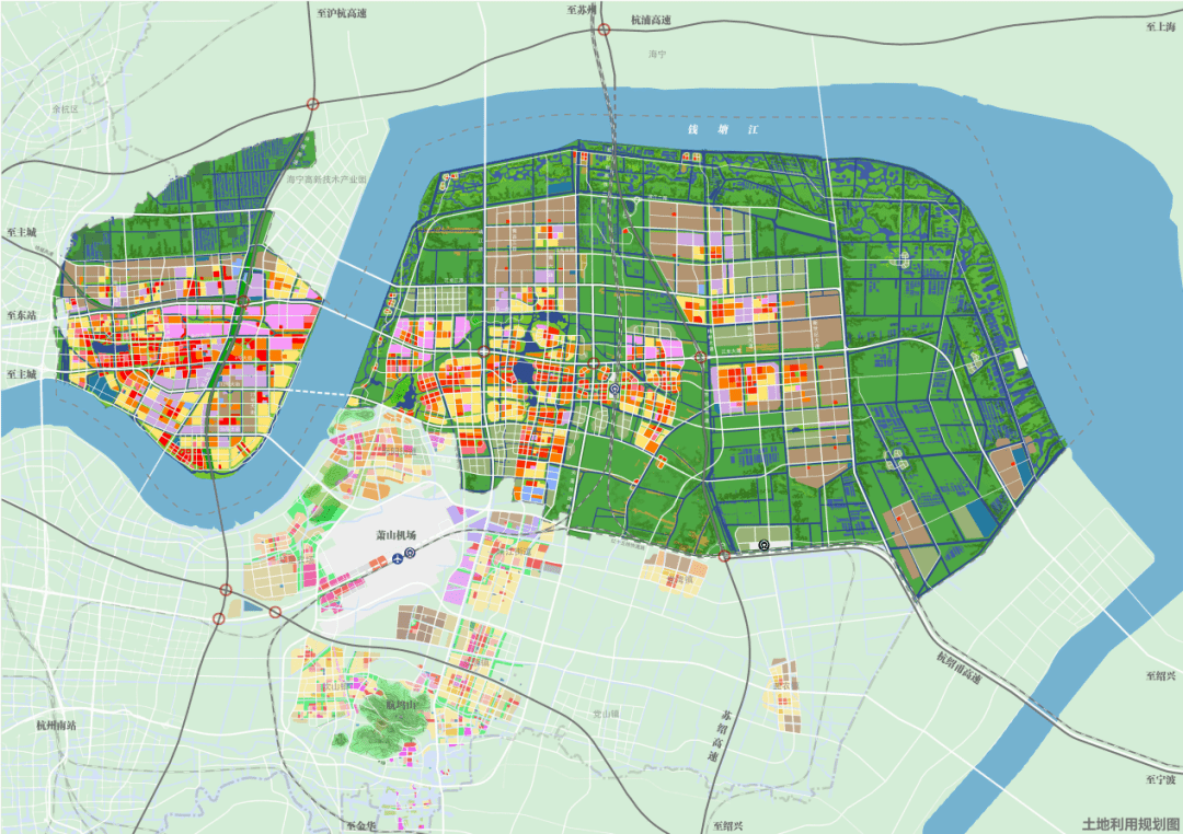 杭州2035城市总体规划图片