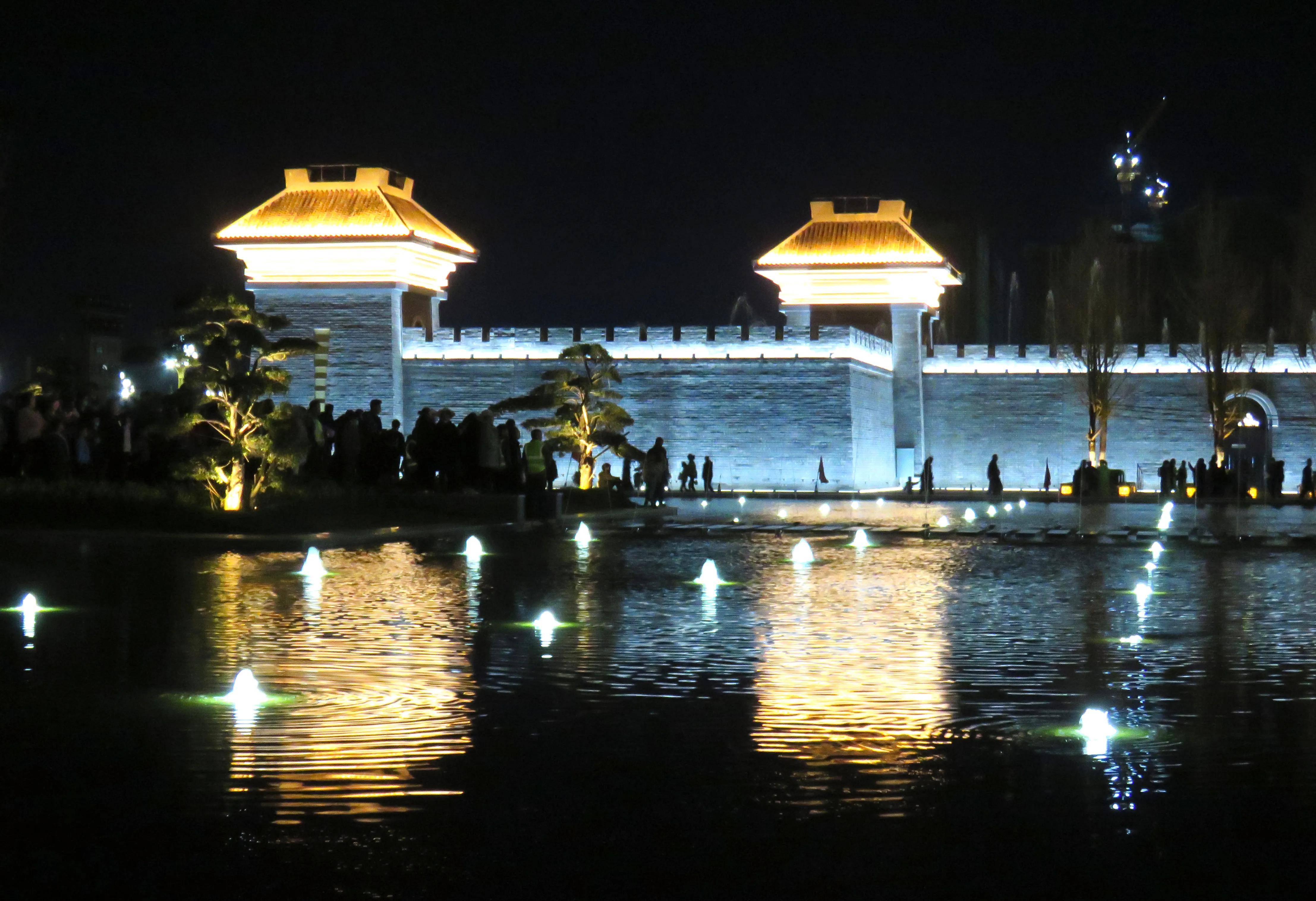 醉美陆良南境颐养小镇夜景【摄影作品】