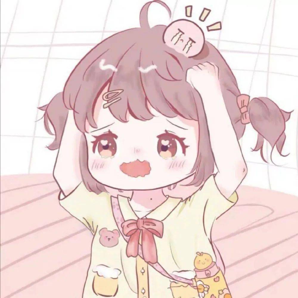 治愈卡通情侣头像你是个可爱又浪漫的麻烦