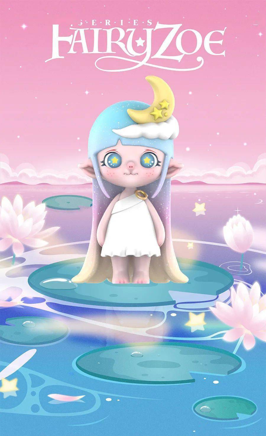 popmart精灵zoe的仲夏夜邂逅