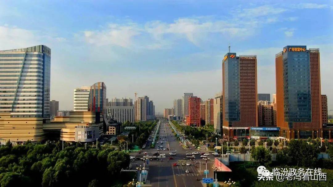 临汾市全景图图片