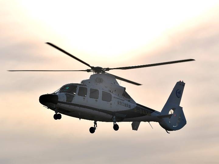 天津造ac312e民用直升机实现首飞