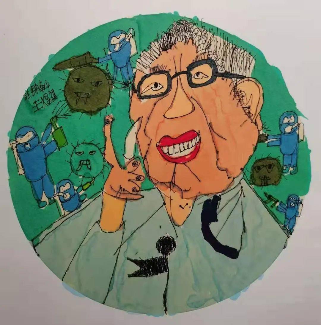 儿童笔下的时代英雄———钟南山