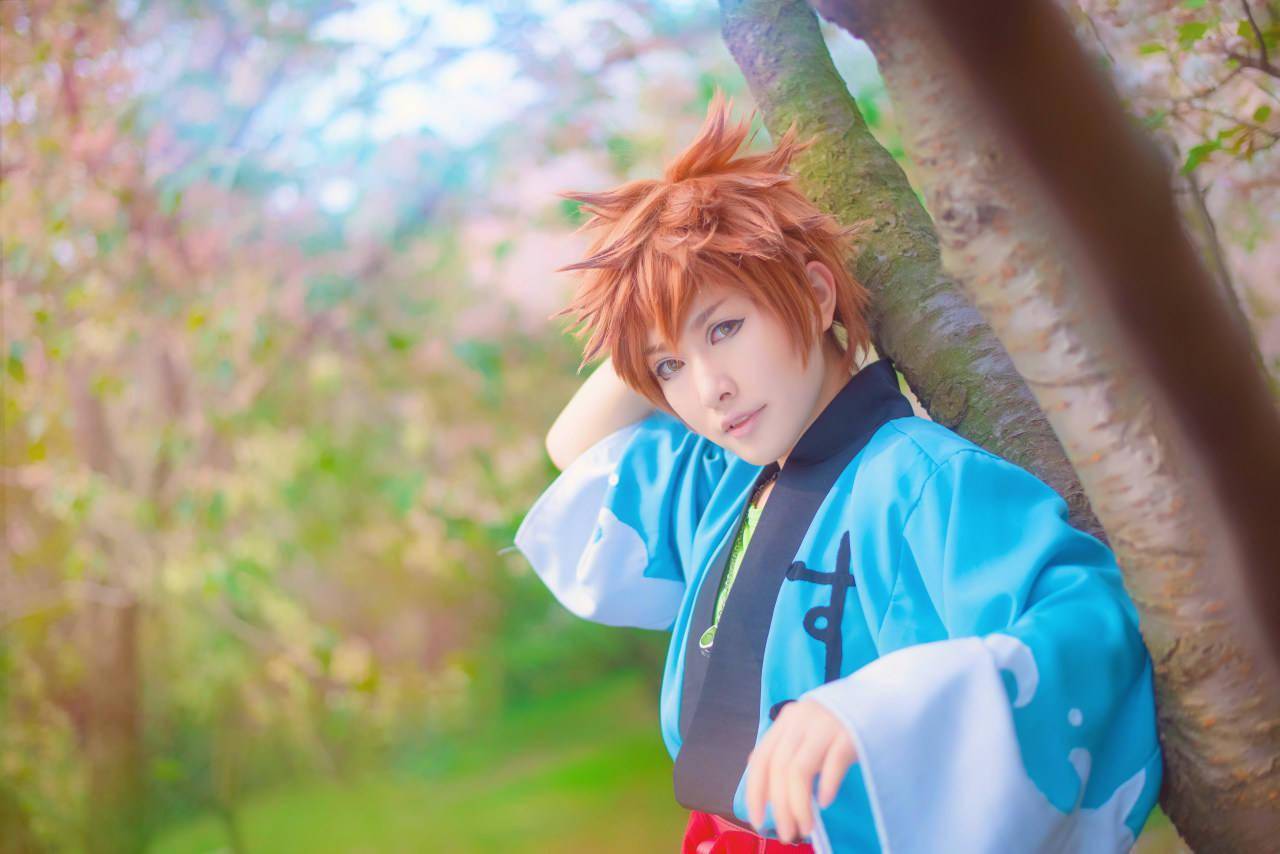 家庭教师沢田纲吉浴衣ver cosplay