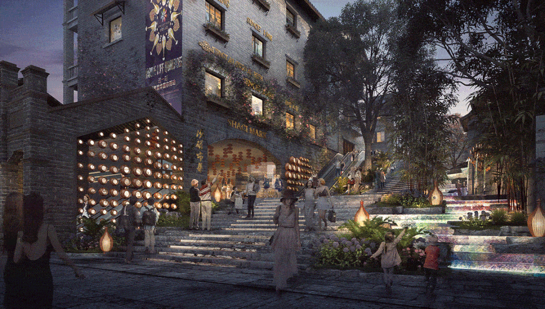 助力古镇焕新 磁器口后街"以重庆·致世界"