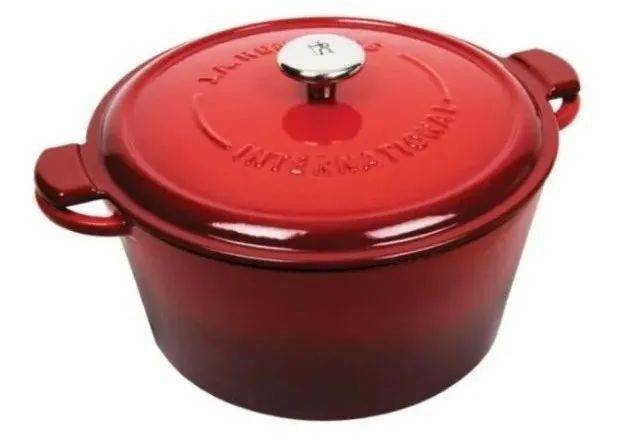 【星club 】 henckels单立人铸铁炖锅 颜值超高!_铁锅