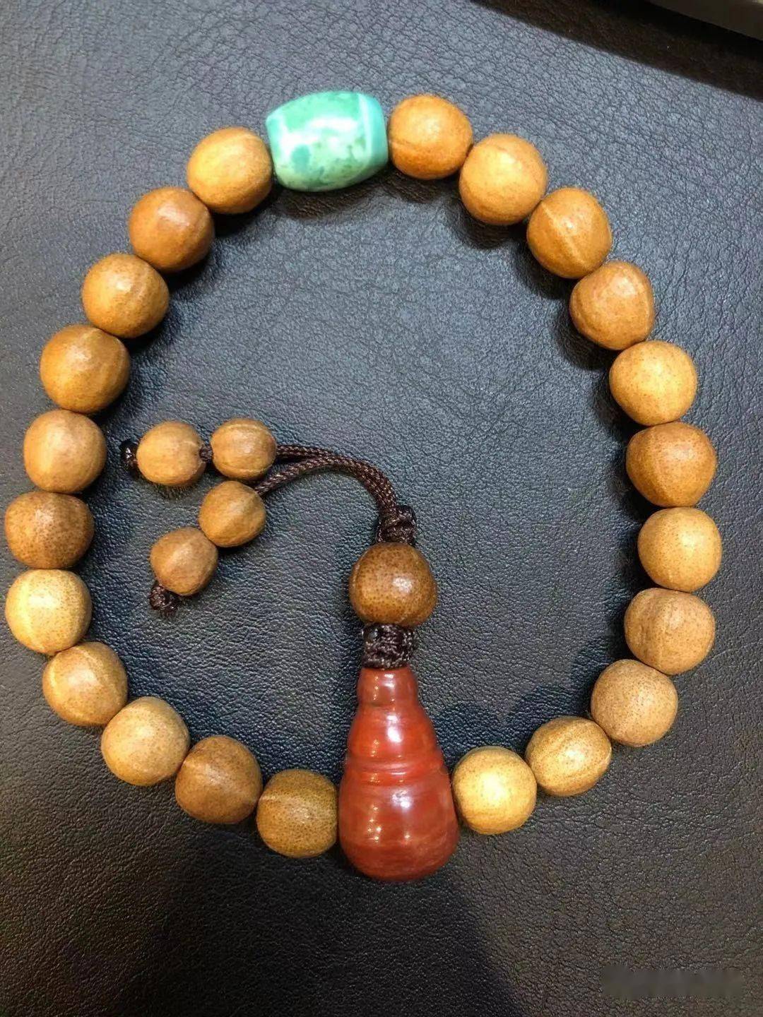 机缘巧合,收了一穿故宫五线菩提.