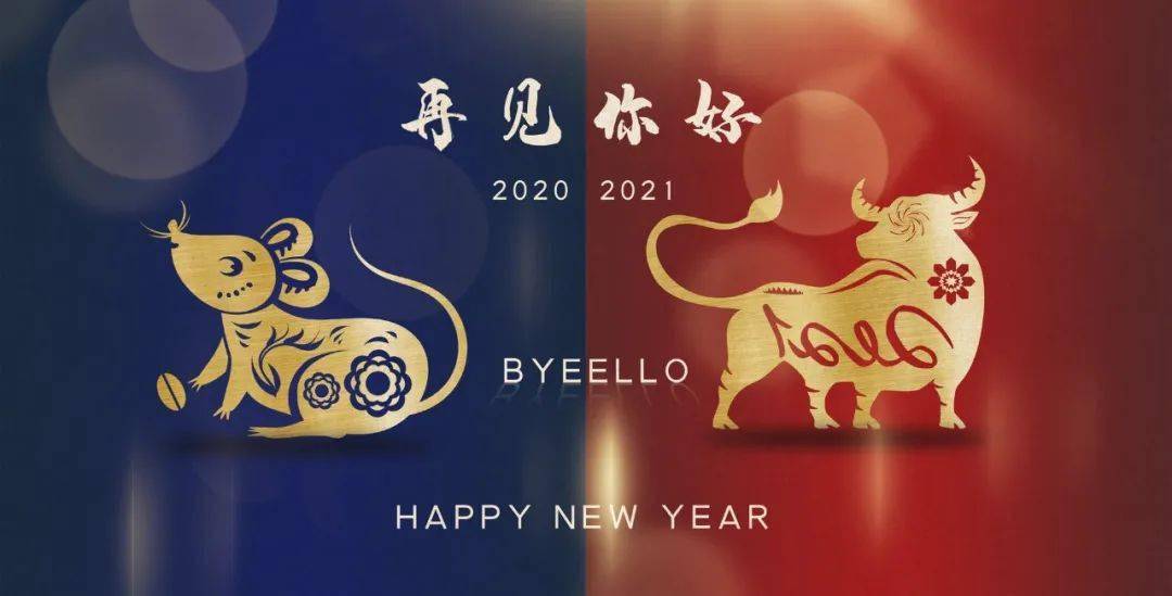 2020,再見!2021,你好!