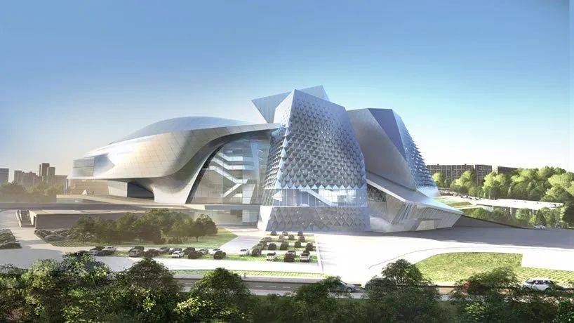 俄罗斯克麦罗沃克麦罗沃博物馆和剧院综合楼蓝天组建筑事务所