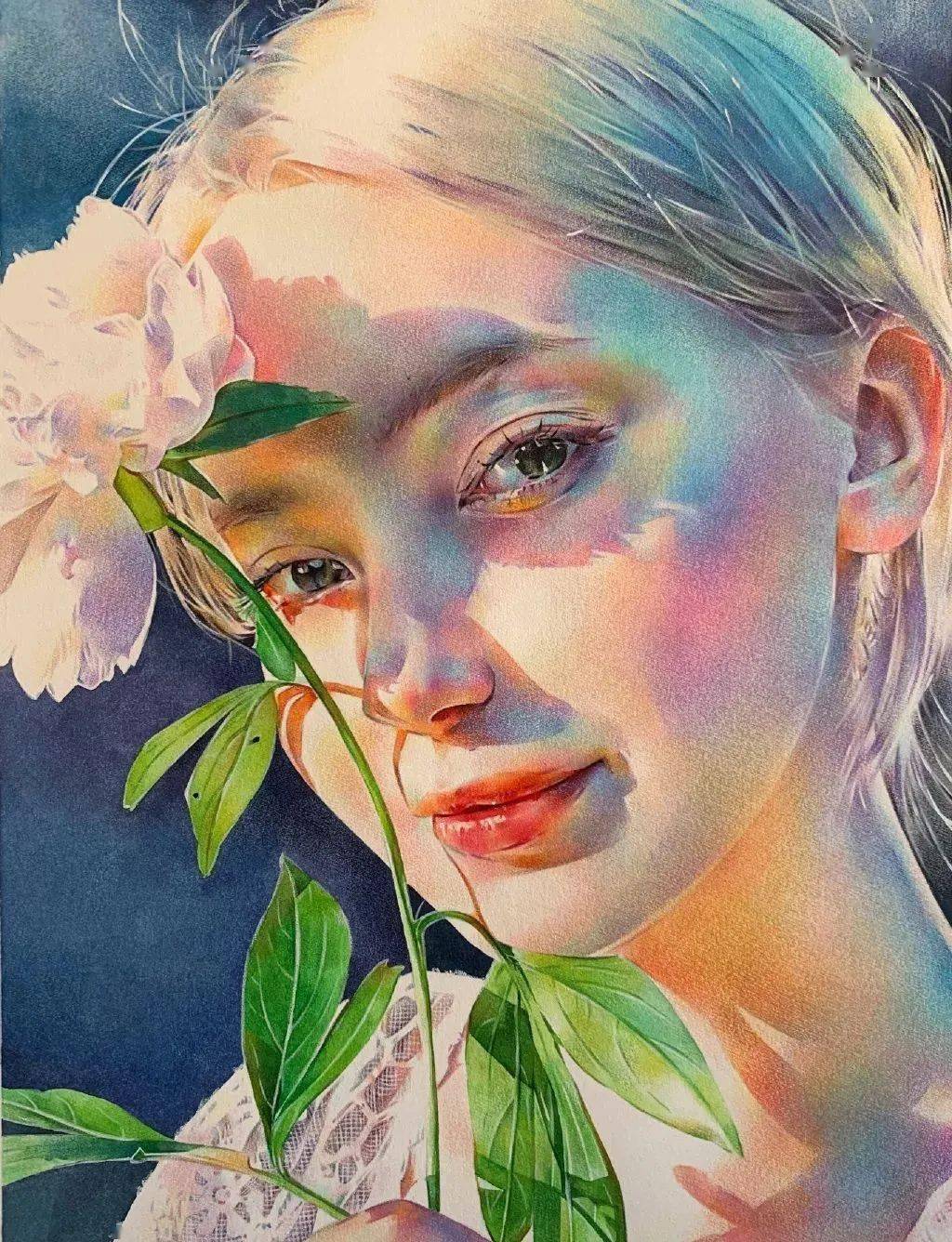 这位彩铅大神的作品光感强烈,对比鲜明,每一张画都令人惊叹!