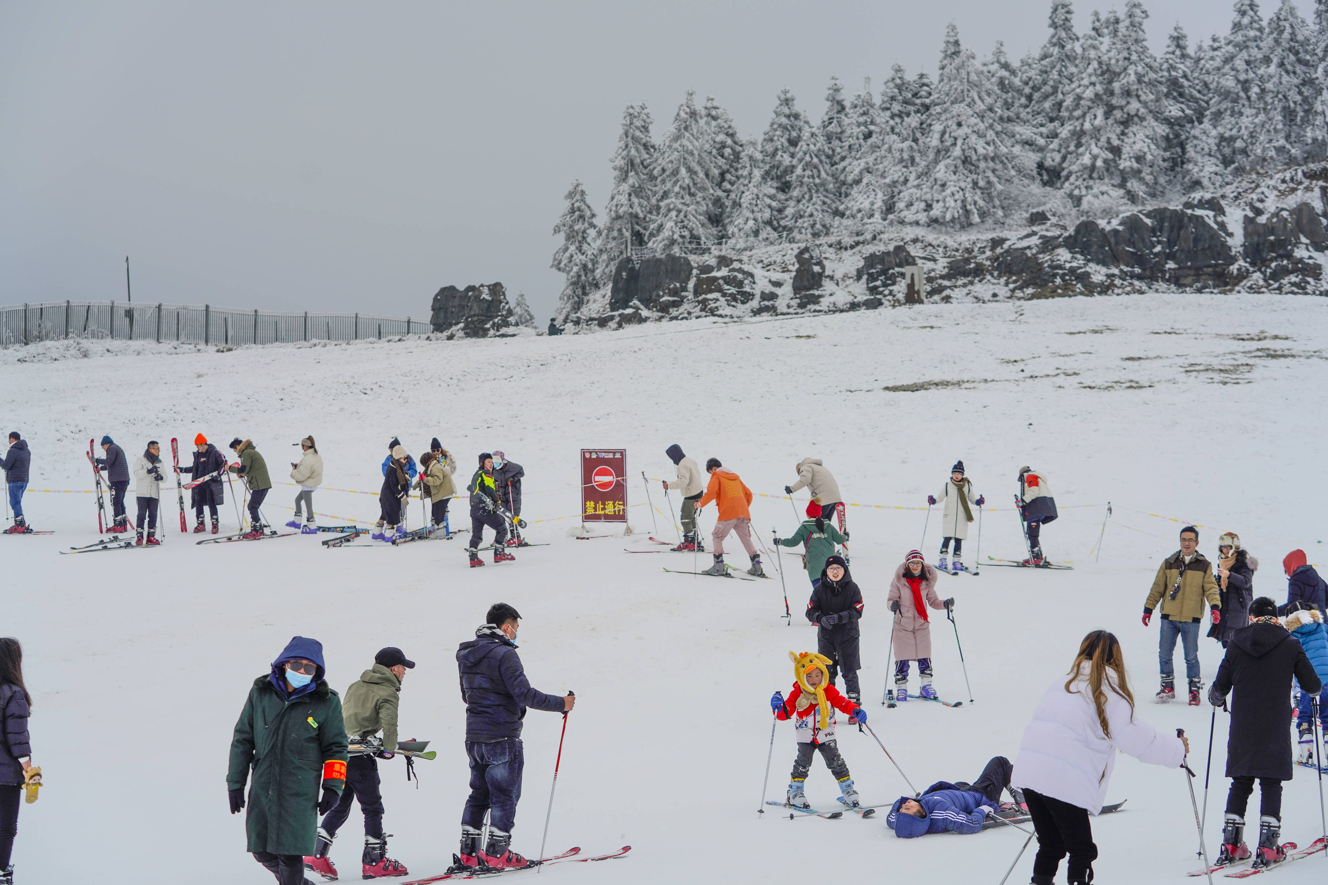 仙女山滑雪场攻略图片