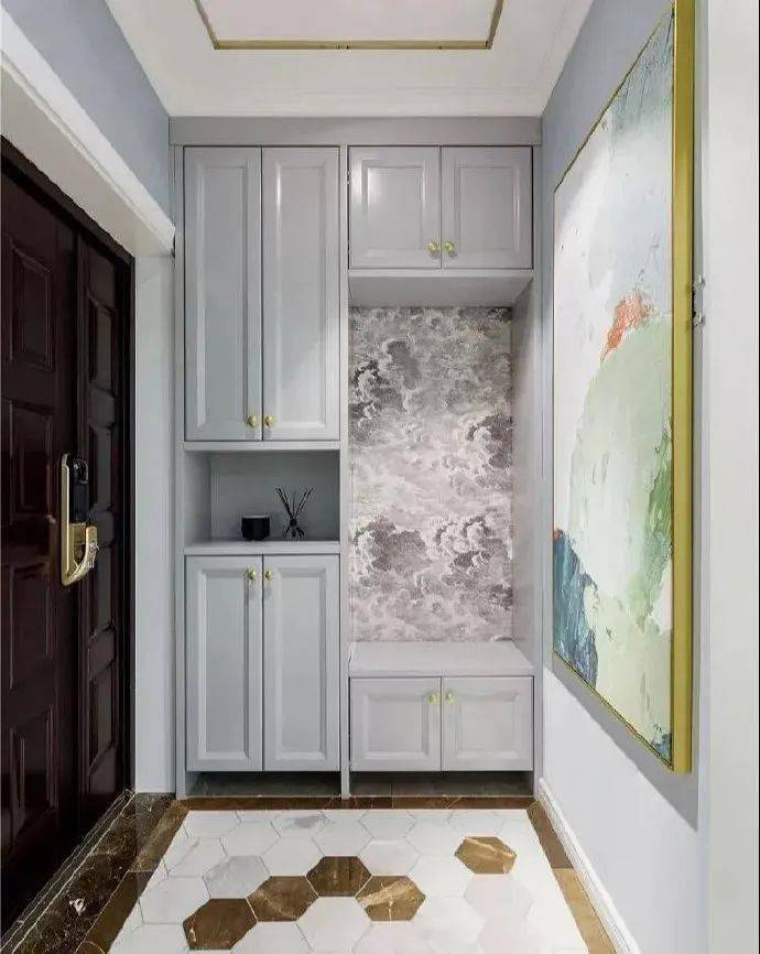 9组入户玄关鞋柜设计,美貌又实用