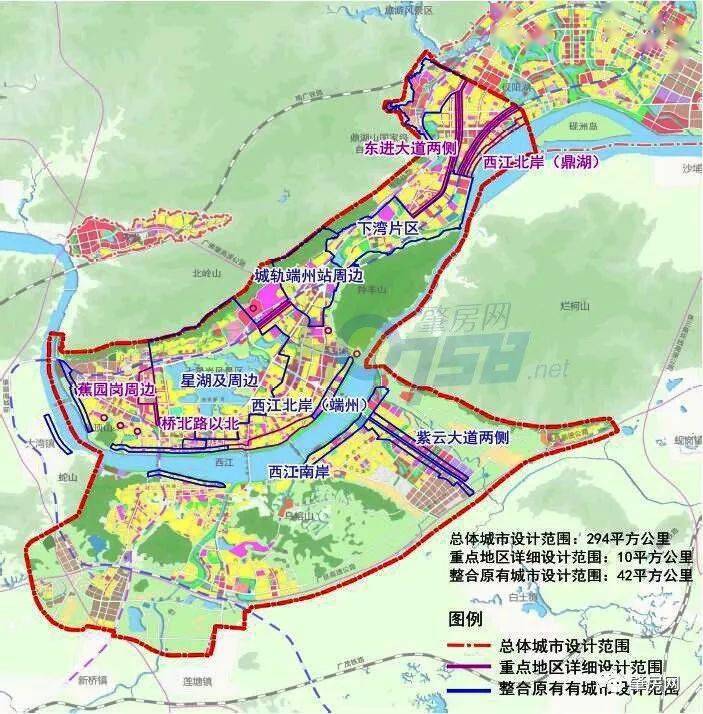 肇庆新区地图图片
