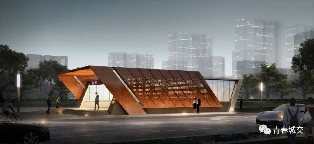 投票津城市民天津地铁新线出入口设计由您说了算