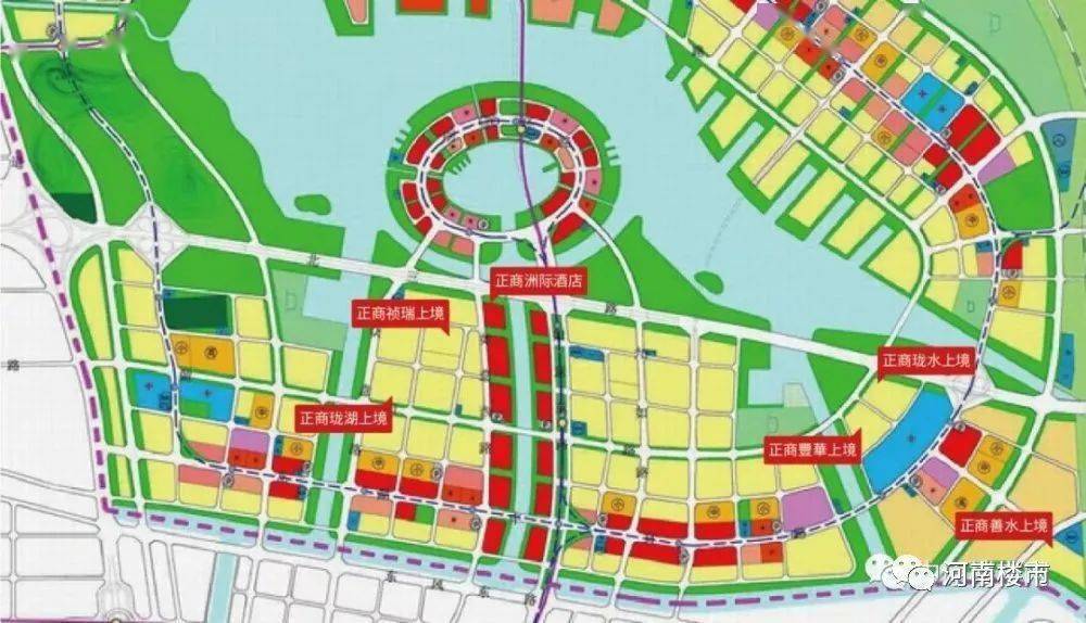 北龙湖规划图高清2020图片