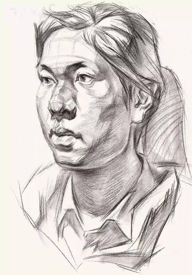 教程实用素描头像结构图解析