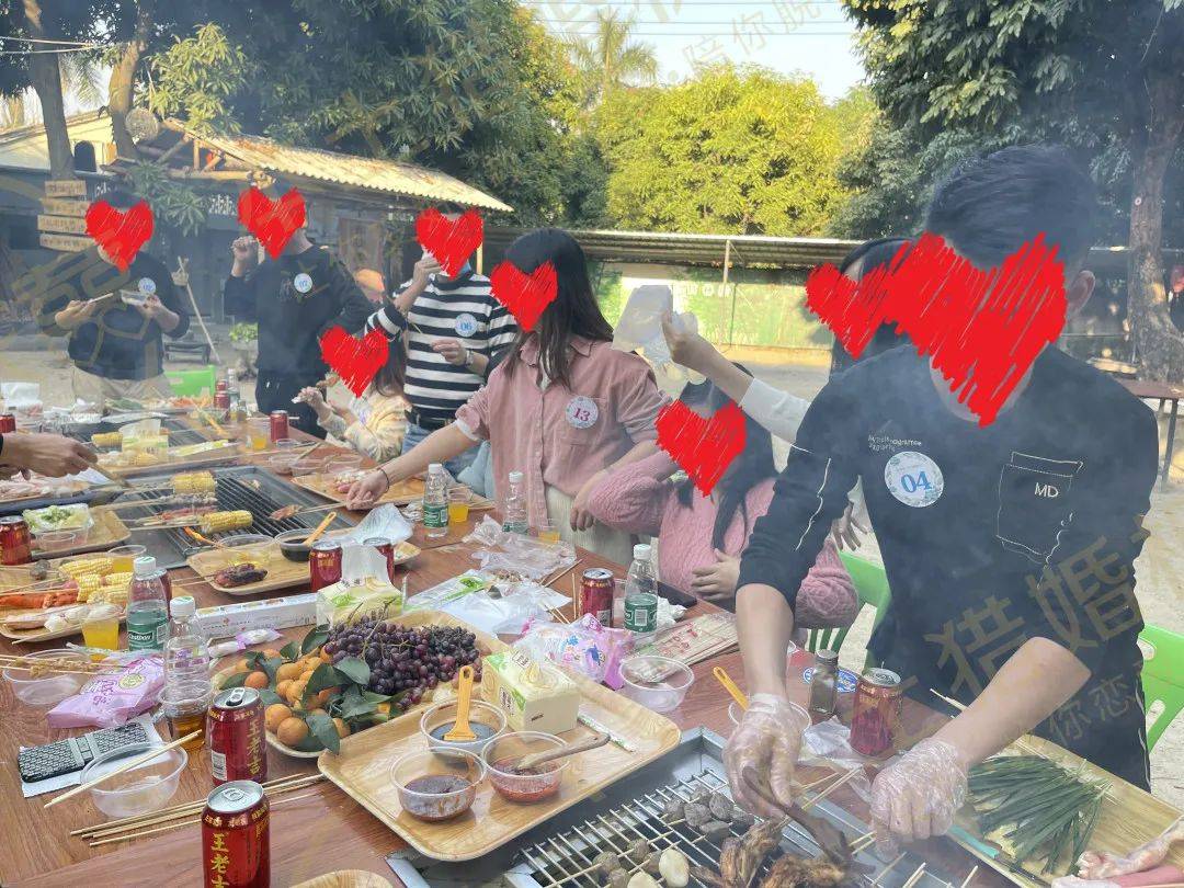 活动回顾|普宁单身交友烧烤派对,现场简直太"撩"人