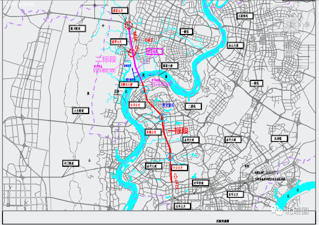 渝武高速礼嘉桥头到蔡家立交段拓宽改造来了