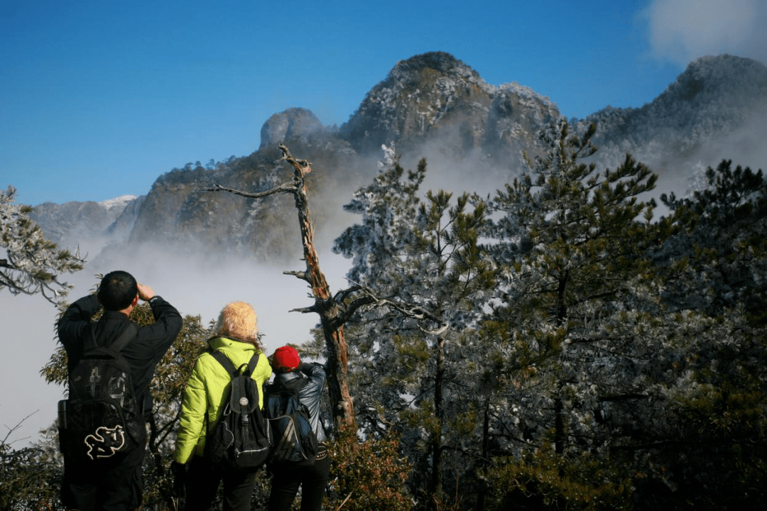 闽北美景光泽乌君山四季风光无限