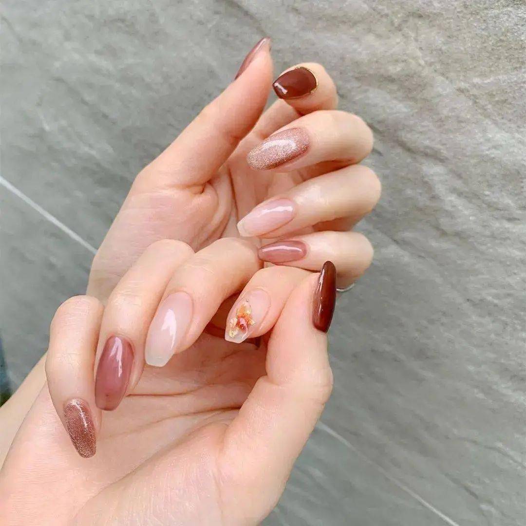 又仙又闪的猫眼甲,没有女生能拒绝_美甲