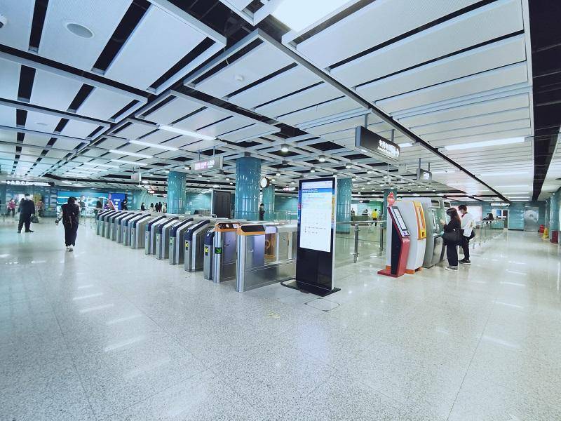 老站"焕"新颜,区庄站站厅改造顺利完成_地铁