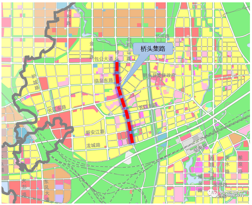 肥城市城区东区规划图图片