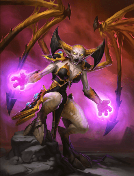 燃烧军团智商低从炉石聊聊这些强大的恶魔种族吧