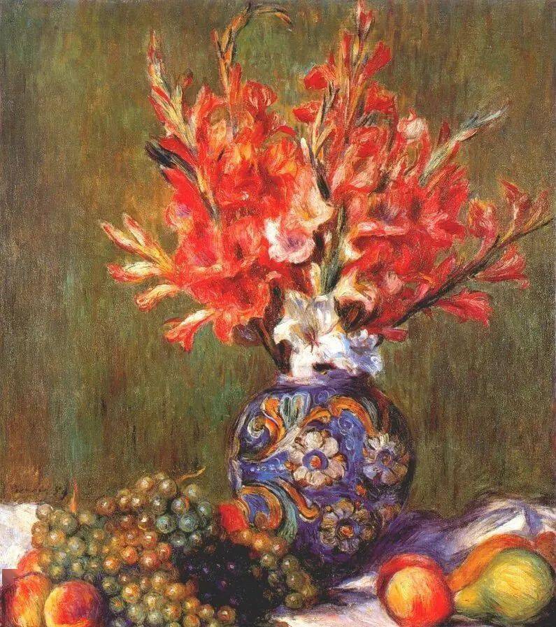 皮埃尔·奥古斯特·雷诺阿——花卉作品欣赏_皮埃尔·雷诺阿