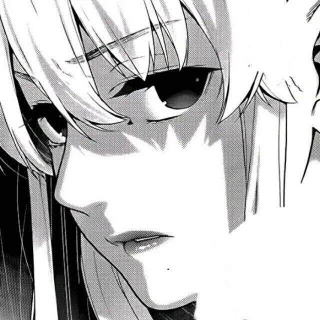 动漫头像丨黑白漫画头像