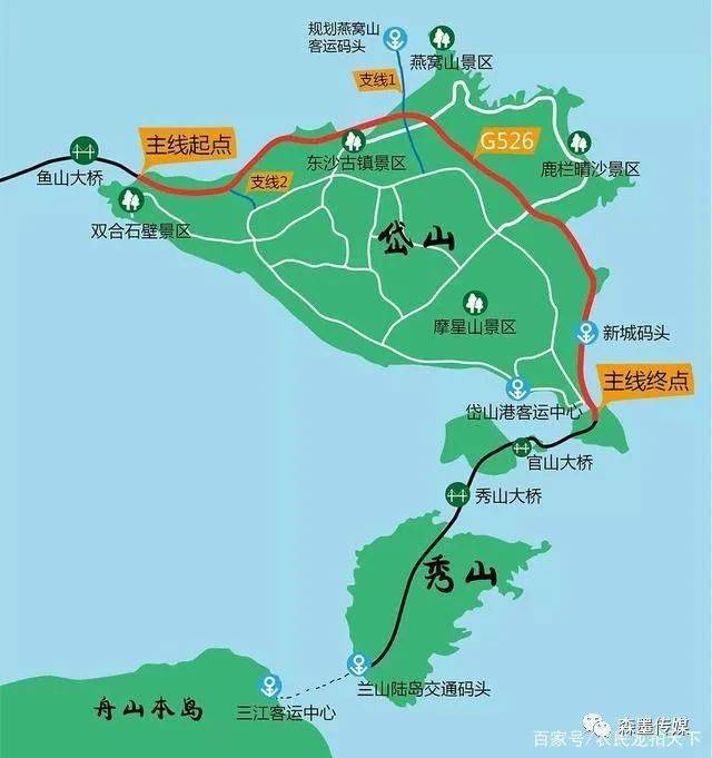 岱山湖地图图片