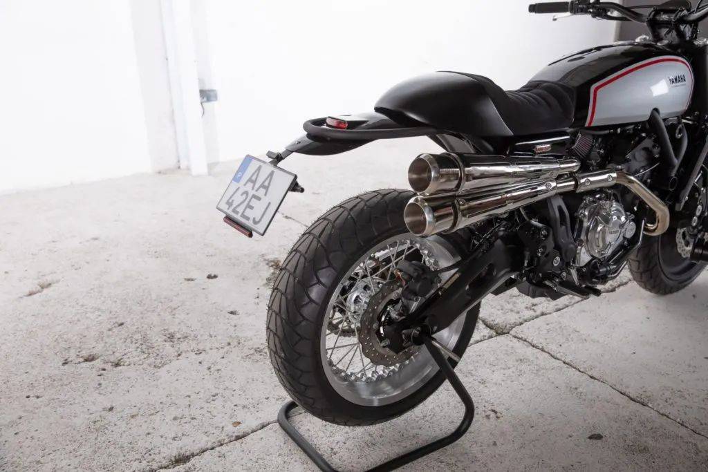 雅马哈xsr700改装scramblers