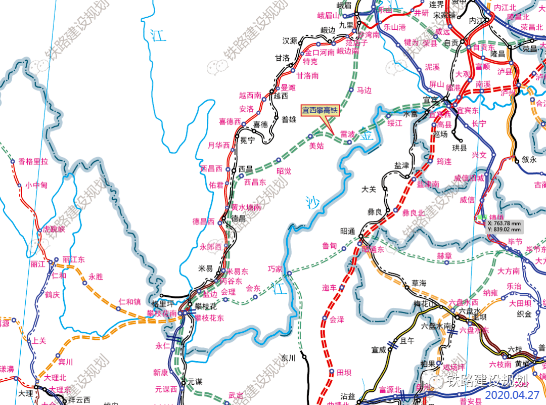大理高铁规划线路图图片