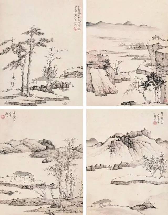 清初四僧的书画艺术赏析