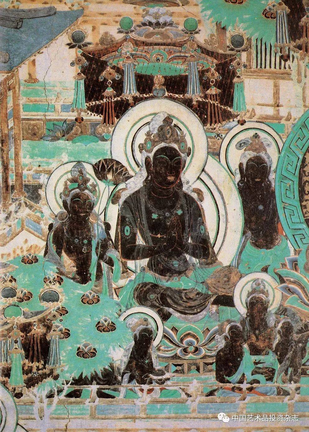 中国敦煌壁画太美了100个细节图高清