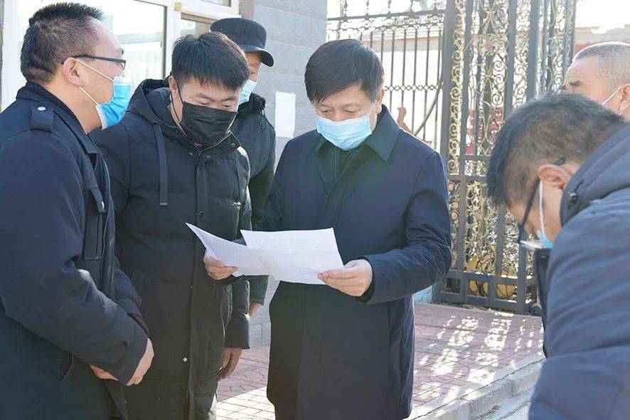 费再宏到庞家堡镇调研疫情防控,村"两委"换届等工作