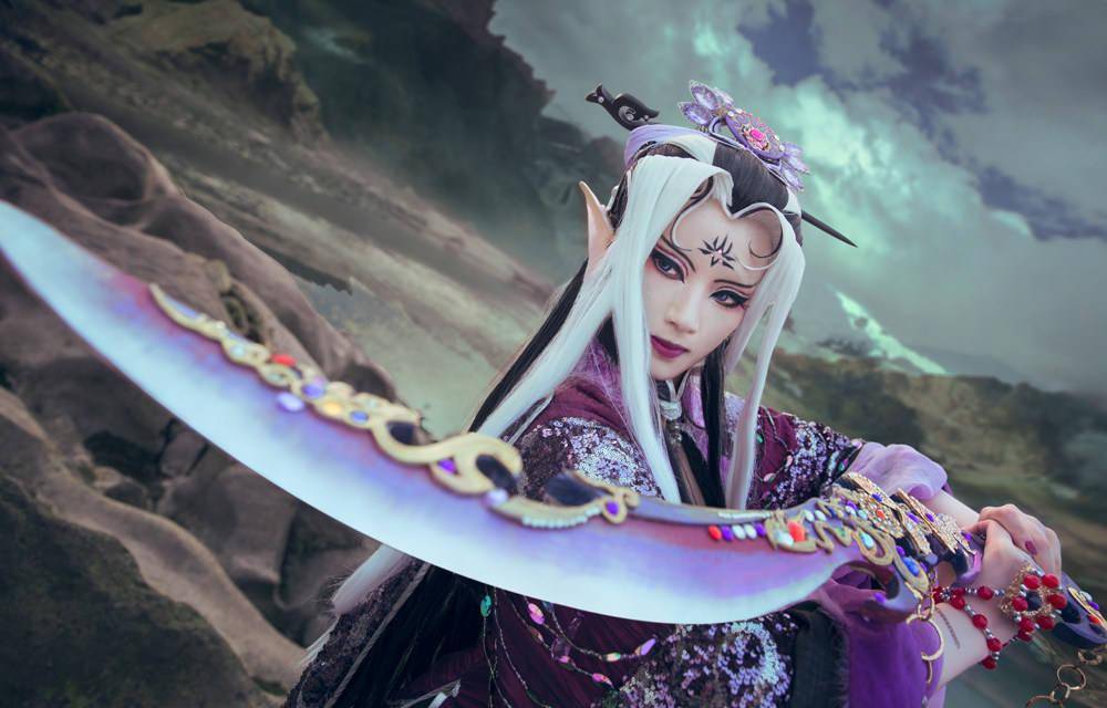 霹雳布袋戏妖后cosplay