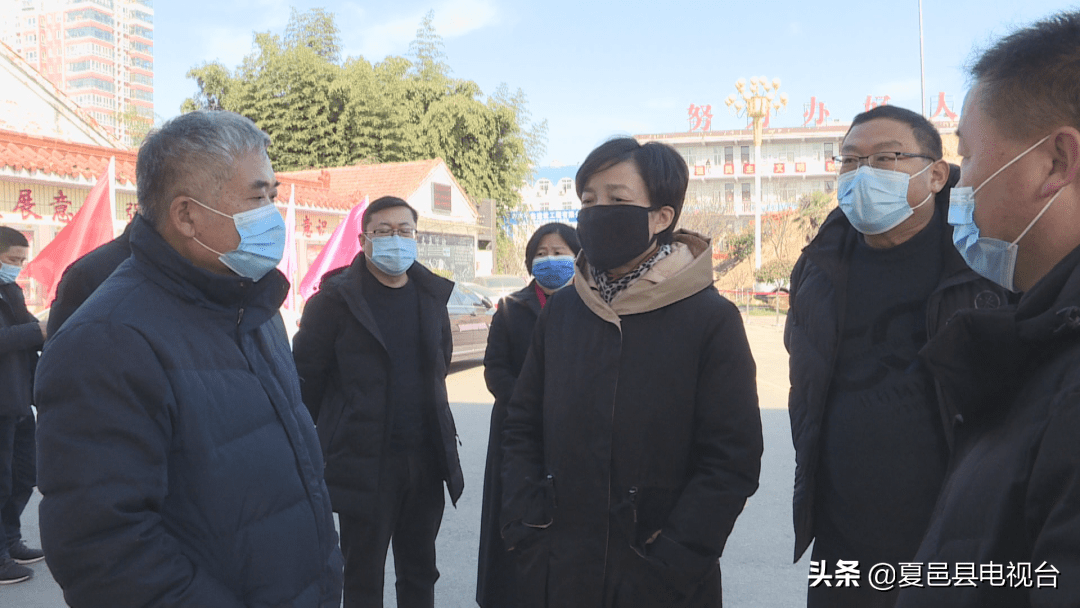 副县长聂丽督查城区人员密集场所疫情防控工作