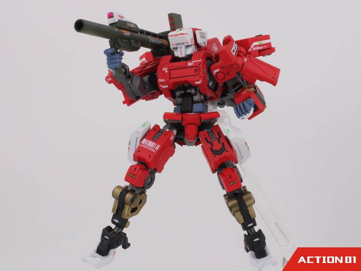 模玩秀number57傀甲小队战五火力支援式样