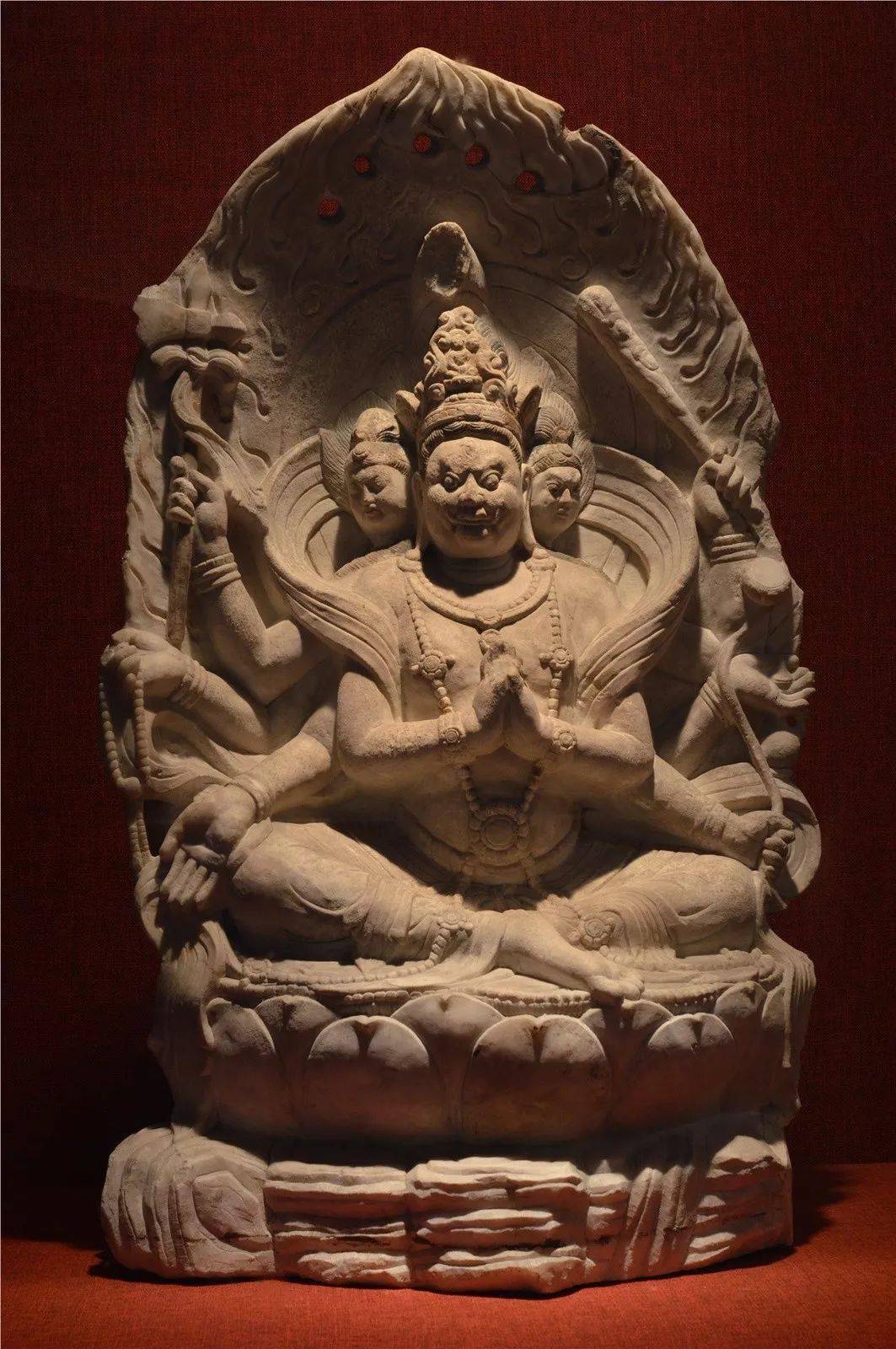 中国古代石刻佛教造像艺术 - 佛头画法图片 - 实验室设备网