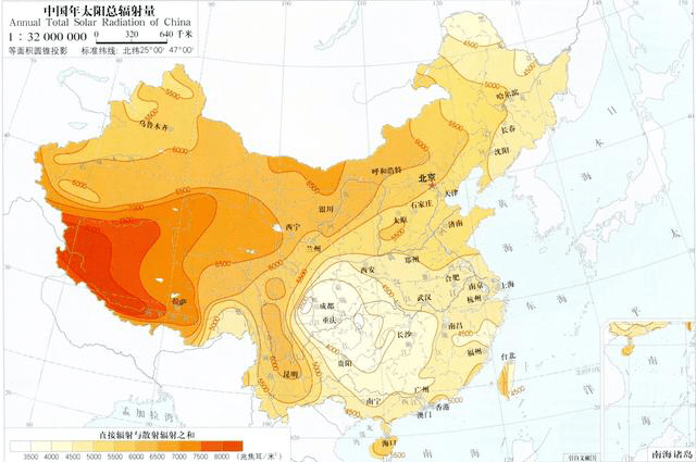 图可见,想在成都每天晒够20分钟的科学太阳就是痴心妄想,而在整个四川