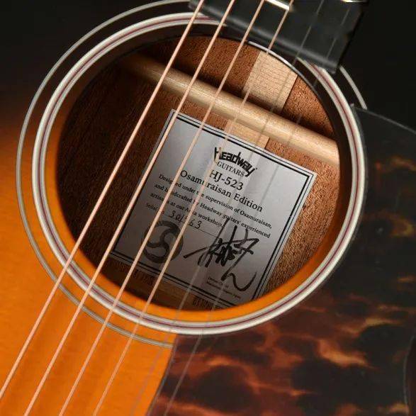 开箱|爱了爱了,日本指弹大师武士桑的同款headway_吉他