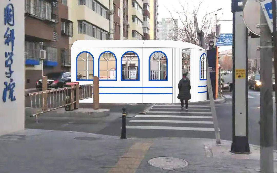 防控疫情设在社区出入口的防疫通道是居民健康安全出行的绿色通道