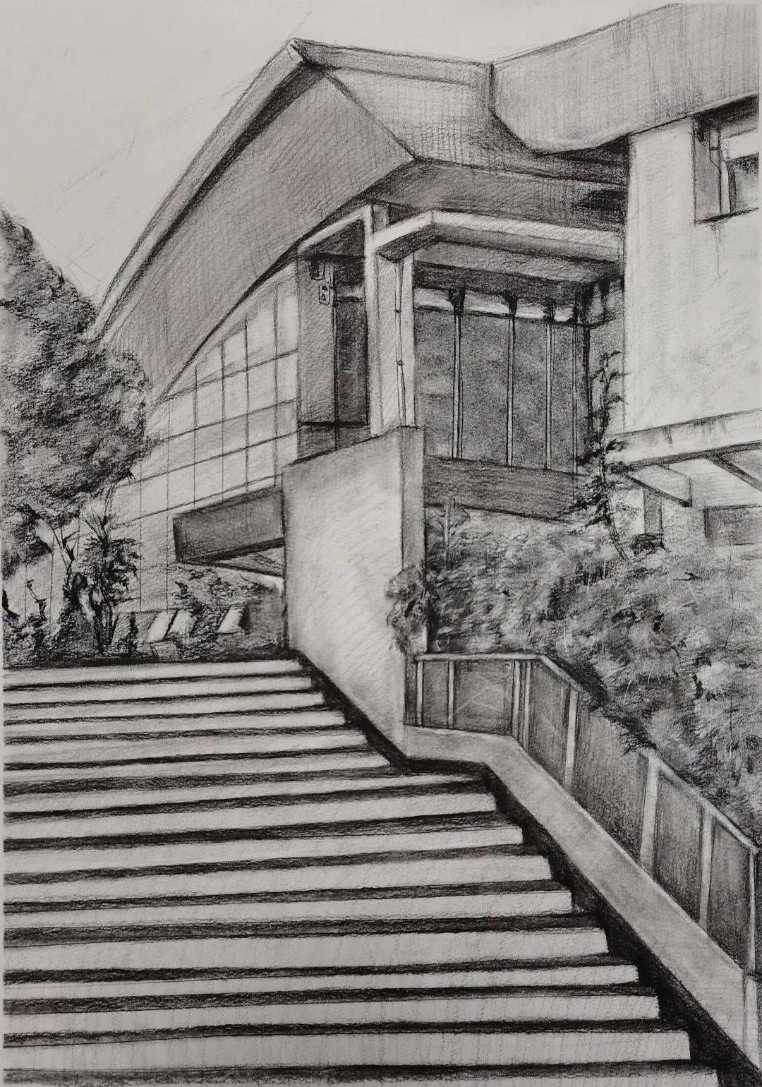 20202021学年浙江工业大学之江学院设计学院基础部素描课程汇报展览