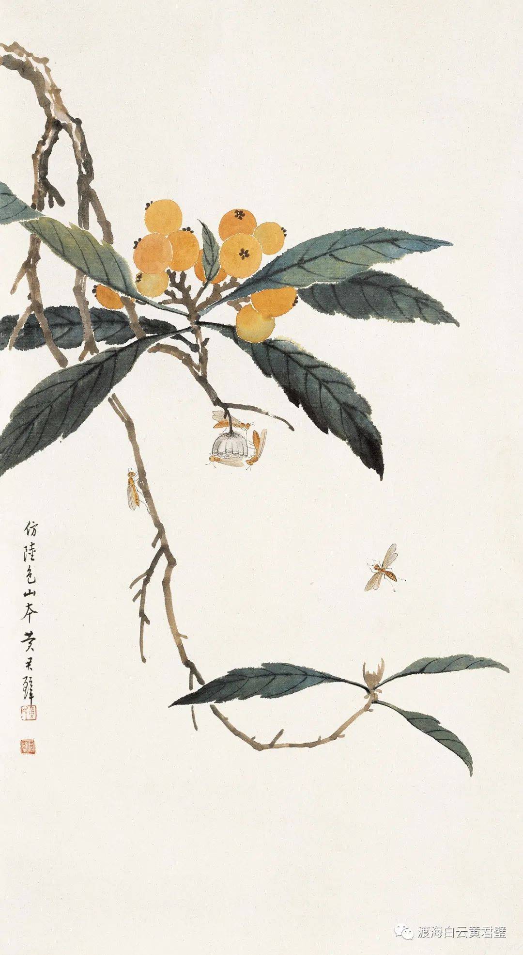 黄君璧10幅经典花鸟画清新脱俗