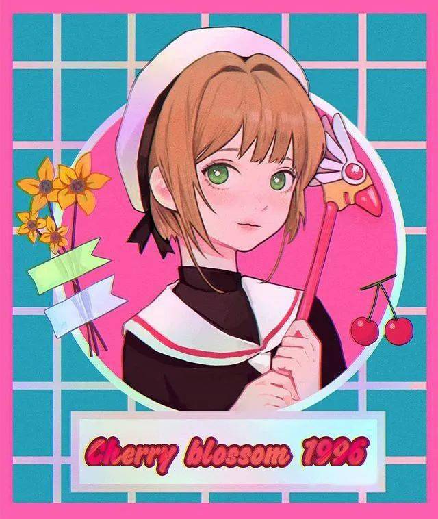 插画ubokhee甜系少女头像