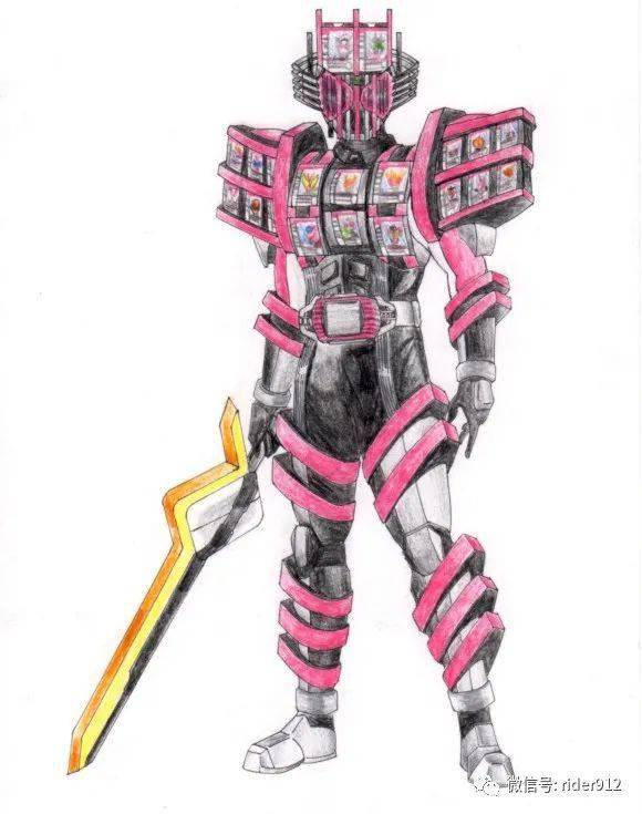 假面骑士海外粉丝自制的新神主修卡最为魔性