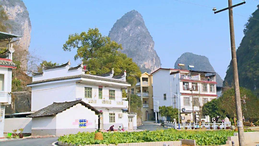 阳朔镇乡村风貌提升增强村民幸福感